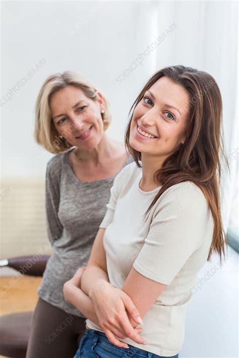 Young Woman And Her Mother Stock Image C0350238 Science Photo