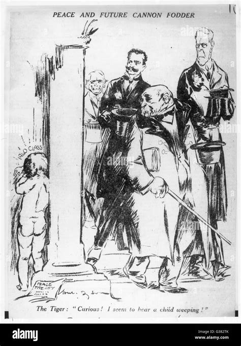 Treaty Versailles Cartoon Hi Res Stock Photography And Images Alamy