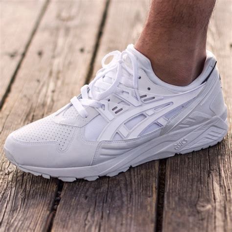 An All White Asics Gel Kayano Trainer For Spring 2015 •