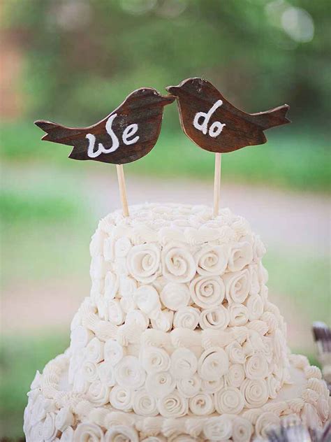 15 Awesome Diy Wedding Cake Topper Ideas