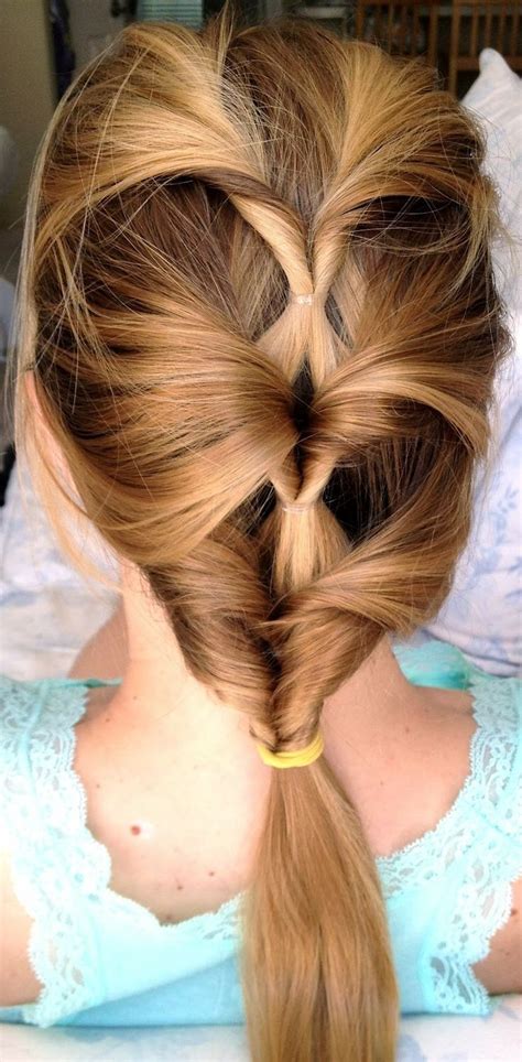 Make sure you fan the braid properly to make the braid look more fulfilling. Cute Hairstyles for Long Straight Hair - PoPular Haircuts