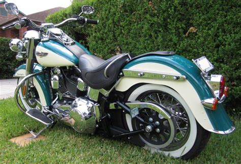 Deluxe, heritage, fatboy all the same frame (fatboy different rear for the wide tire now), forks and engines, transmissions. 2009 Harley-Davidson Softail DELUXE Cruiser for sale on ...