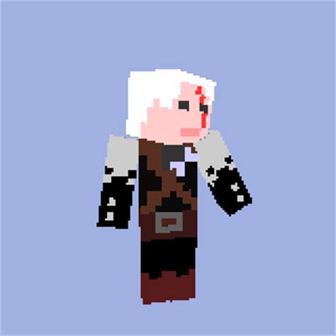Touch device users, explore by touch or with swipe gestures. Witcher (Geralt skin) Minecraft Skin