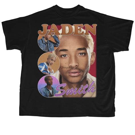 Jaden Smith Shirt Bootleg Rap Tee Short Sleeve Unisex Black Vintage
