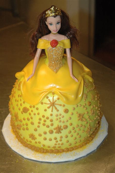 12 Belle Disney Themed Birthday Cakes Photo Disney Princess Belle