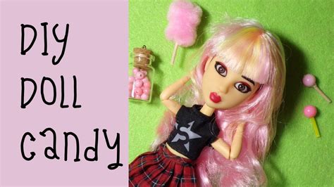 How To Make Diy Doll Candy Miniature Crafting Oft Youtube