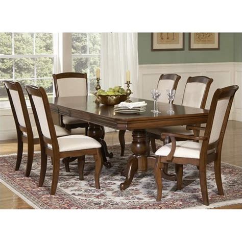 Solid Cherry Wood Dining Room Sets Traditional Style Cherry Finish 7