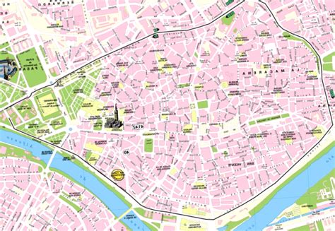 Mapa De Sevilla Capital Mapa