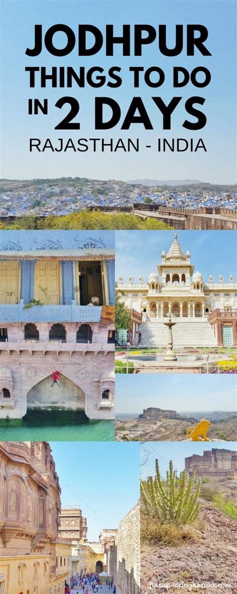 2 Day Jodhpur Itinerary 👑 Best Places To Visit In Jodhpur 👑 Backpacking