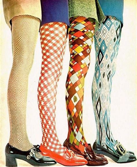 this was fashion on instagram “a series of 1960s stockings tights” sixties fashion 1960s