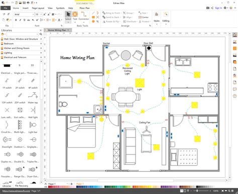 Perfect for smart home 2020. Home Wiring Plan Software - Making Wiring Plans Easily