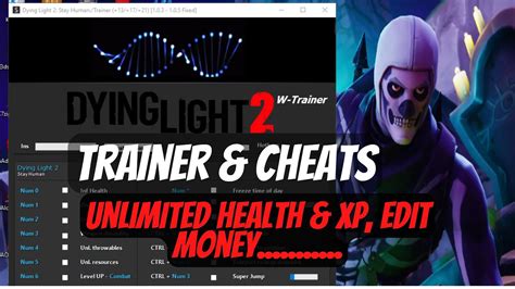 Dying Light 2 Trainer Cheats Unlimited Health XP Edit Money