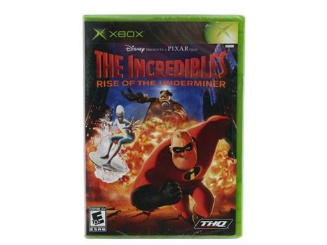 The Incredibles Rise Of The Underminer Xbox Game Thq