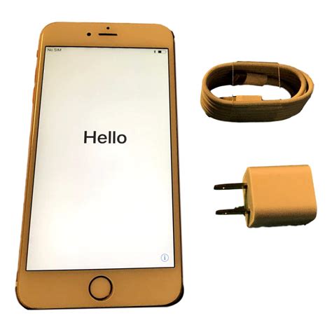 Apple Iphone 6 Plus 16gb In Gold For Unlocked Id