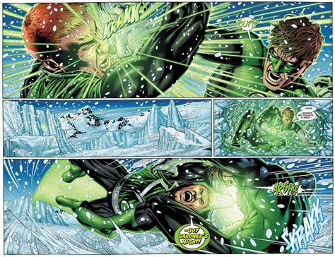 Hal Jordan Vs Guy Gardner War Of The Green Lanterns Comicnewbies