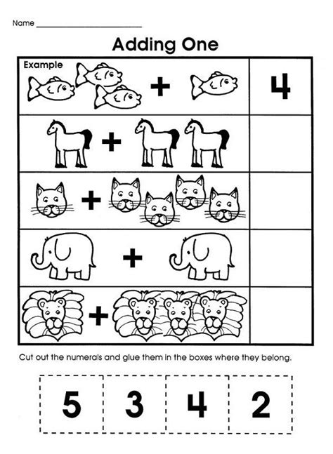 Math Problems For Kindergarten Worksheets Agaliprogram