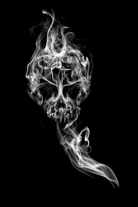 Smoke Skull By Sppehrson On Deviantart