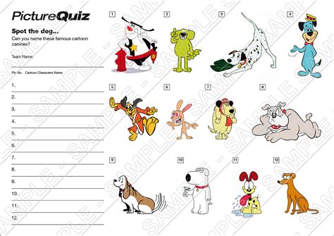 Quiz On Cartoon Characters With Answers