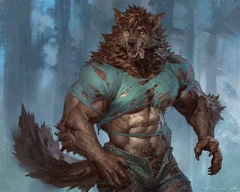 Taran Fiddler On Twitter Second Piece For Heyokjc Of His Werewolf