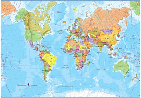 25 Impressionnant La Map Du Monde