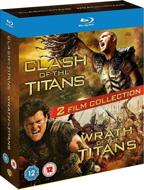 Clash Of The Titans Wrath Of The Titans 2 Film Set Blu Ray Region