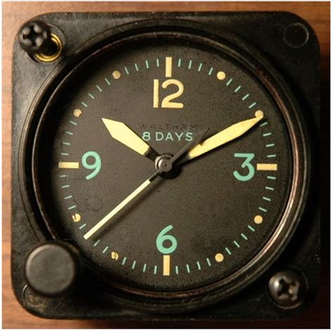 Transportation Collectables Aircraft Clock Standaviationjaeger