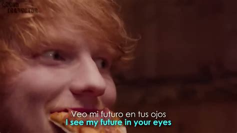 Ed Sheeran Perfect Lyrics Español Video Official Youtube Music