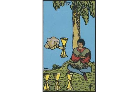 Four different card suits make up the minor arcana: Four of Cups Tarot Card Meaning - Tarot Prophet: Free 3 Card Tarot Reading with Sophia Loren