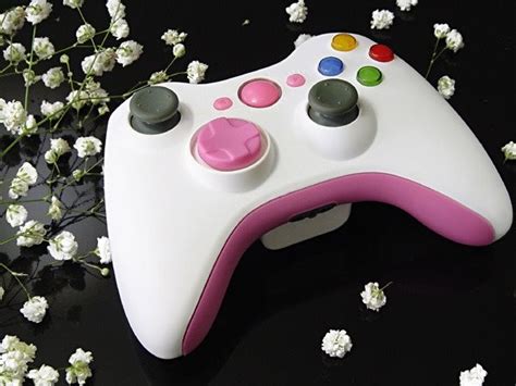 Pin By Gamergrlz On Grl Gaming Custom Xbox Pink Ladies Modded Xbox 360
