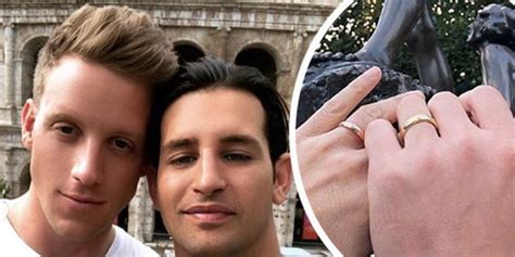 Ollie Locke Shows Off Engagement Ring And Shares Loved Up Selfie With