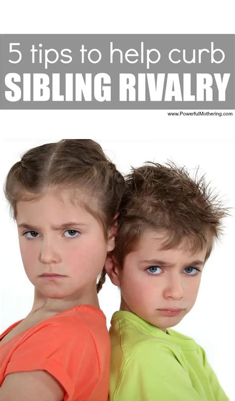 6 Of My Favorite Tips And Tricks To Deal With Sibling Rivalry