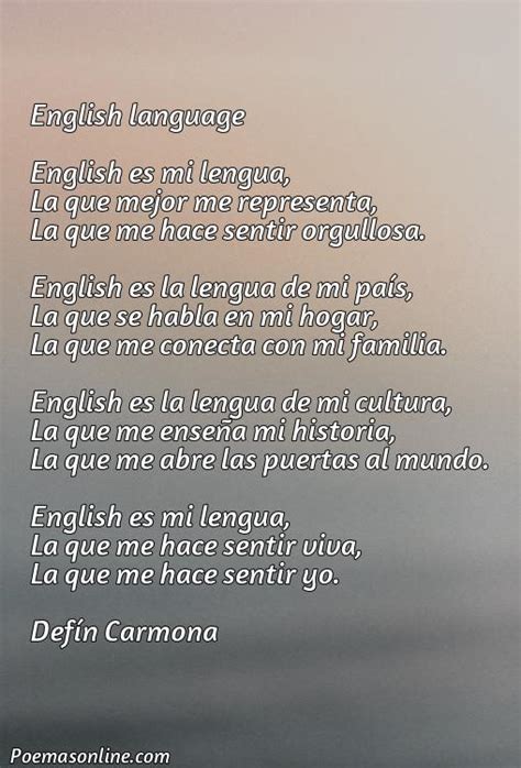 Cinco Mejores Poemas Sobre Idioma Español Poemas Online