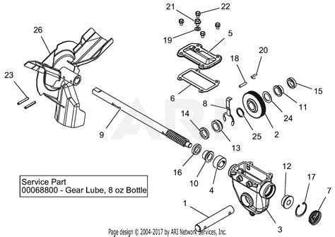 Ariens 921040 000101 099999 Platinum Sho 30 Parts Diagram For Gear