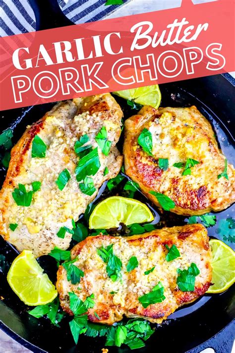 These baked pork chops are a terrific way to cook pork chops in the oven. The Best Baked Garlic Pork Chops Recipe Oven Baked Pork Chops in 2020 | Baked pork, Healthy pork ...