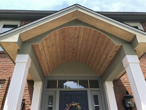 Custom Front Entry Portico Builder Westerville Oh