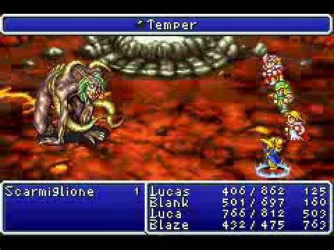 Final Fantasy Extra Boss Scarmiglione Youtube