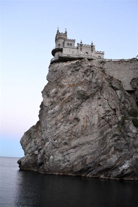 Swallow Nest Castle Crimea Beautiful Crimea Landscape Stock Photo