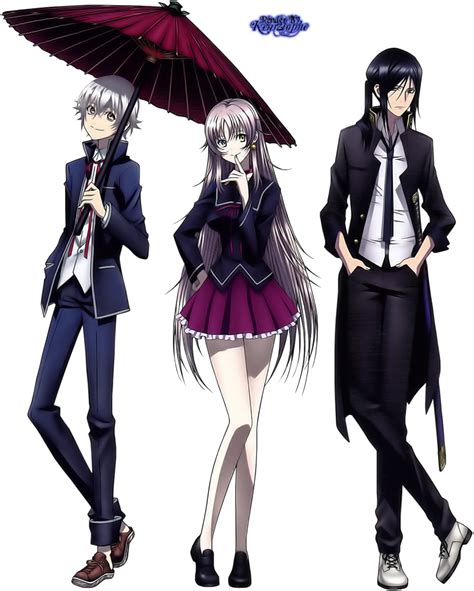 K Project Isana Yashiro Neko Kuroh Render K Project K Project