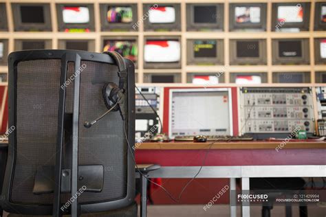 Professional Tv Studio Equipment — Volume Camera Stock Photo