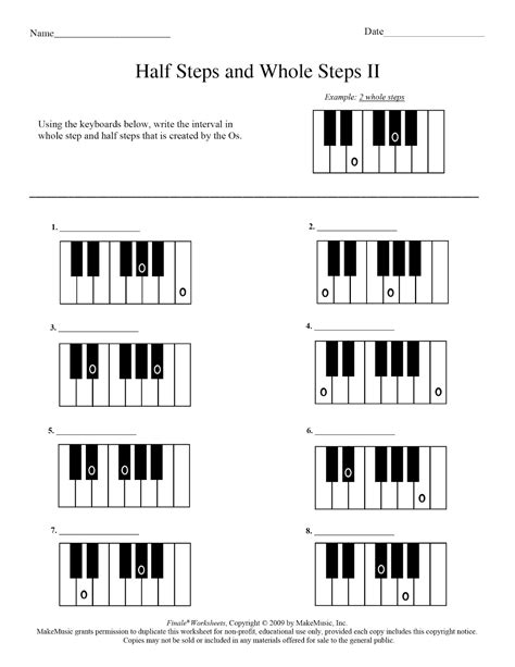 Finale Worksheets Answer Key