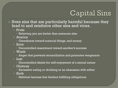 Ppt Sin And Its Consequences Powerpoint Presentation Free Download