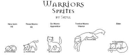Free Warriors Cats Sprites By Nova Nocturne On Deviantart