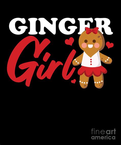 Ginger Girl Redhead Red Hair Redheads Freckles T Digital Art By