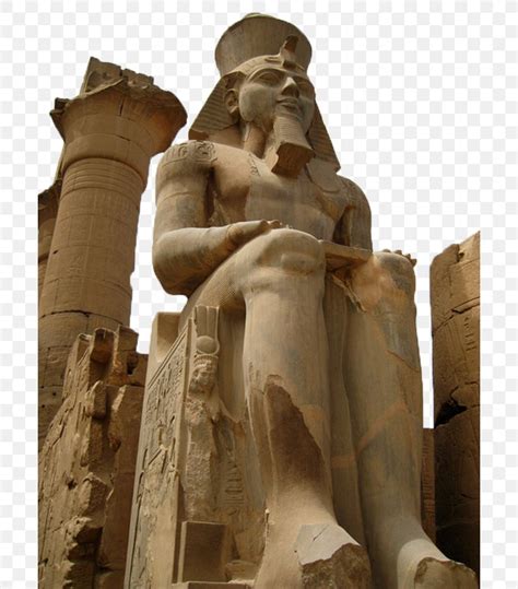 Luxor Temple Egyptian Pyramids Ancient Egypt Sculpture Png 700x933px