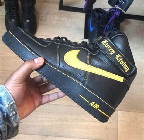 The New Vlone X Nike Air Force 1 High Collection Was Limited To 20