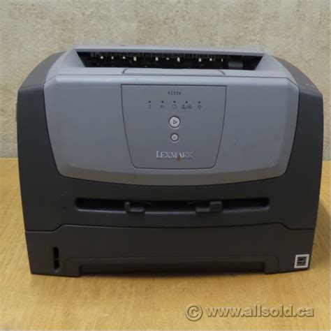 E250, lexmark e250d, lexmark e250dn, lexmark e350, lexmark e350d, lexmark e352, lexmark e352dn, lexmark e450, lexmark e450dn genuine lexmark e250x22g laser toner photoconductor kit designed for. Lexmark E250D Monochrome Laser Computer Printer - Allsold.ca - Buy & Sell Used Office Furniture ...