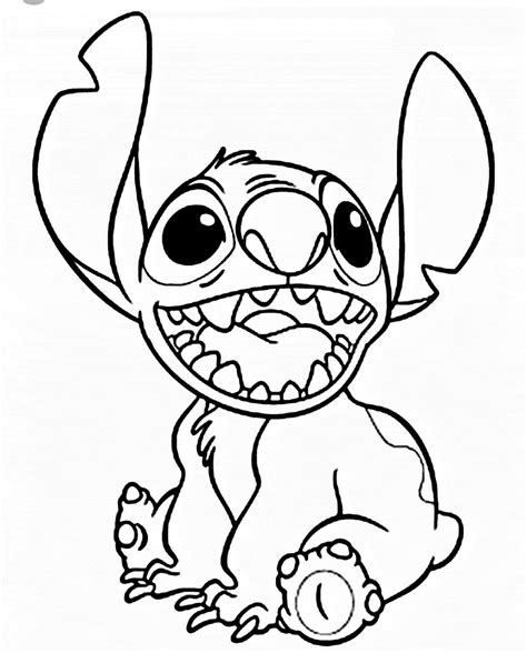 Stitch Coloring Pages Online Alayna Muniz
