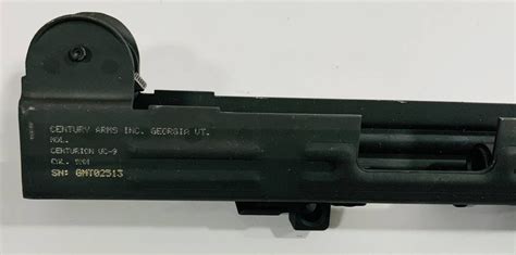 Centurion Uc 9 Uzi Style Receiver 9mm Centerfire Systems