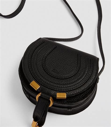 Chloé Nano Leather Marcie Cross Body Bag Harrods OM