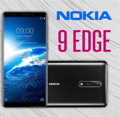 Moreover, sensors on the smartphone might include light sensor, proximity sensor, accelerometer, compass. Nokia 9 Edge concept: 8GB RAM, dual 16MP - Price Pony